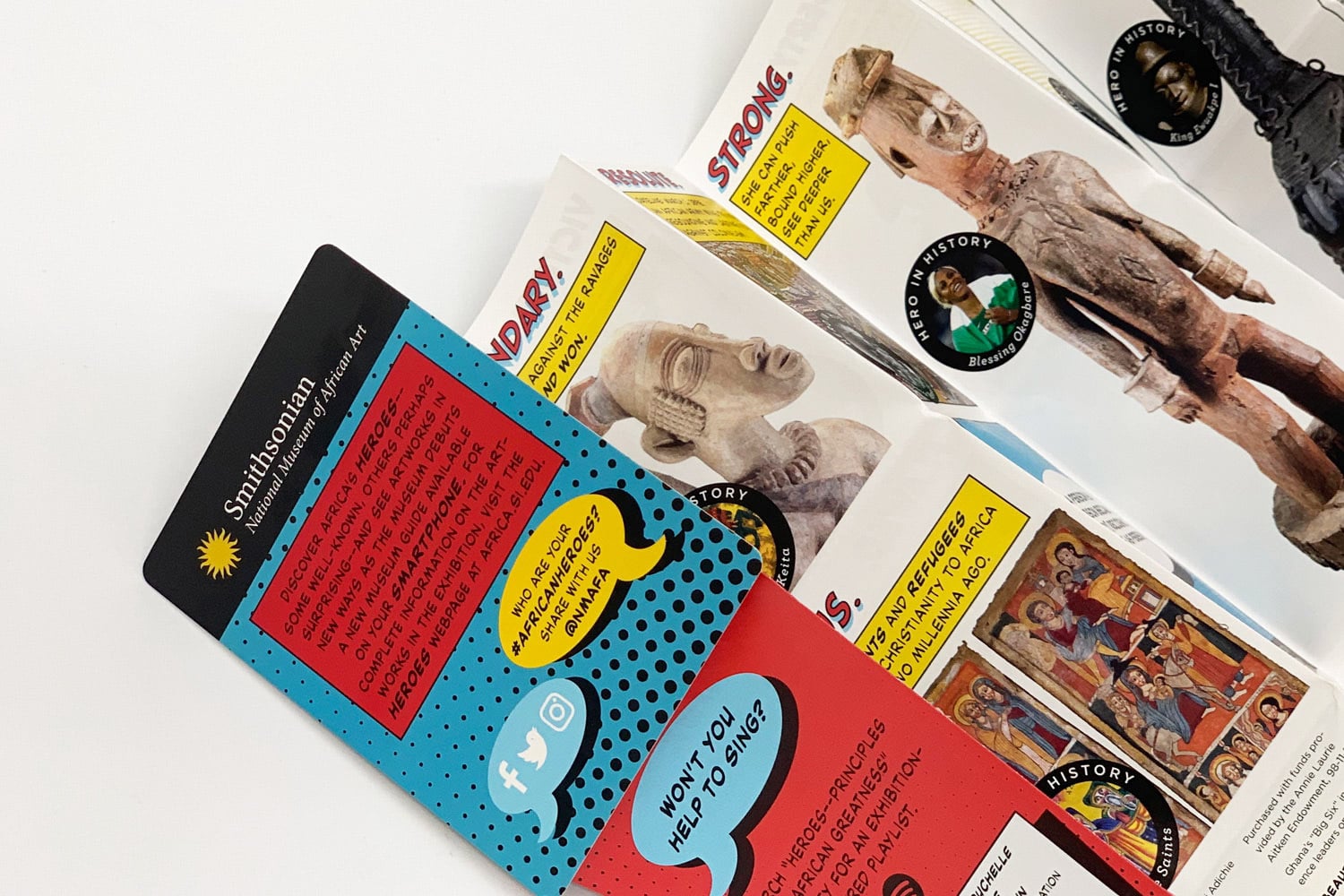 Museumsplan Smithsonian – Faltplan im Pocketformat