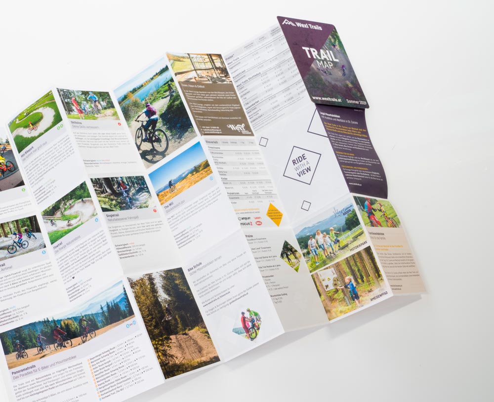 Trailmap Wexl Trails – Faltplan im Pocketformat