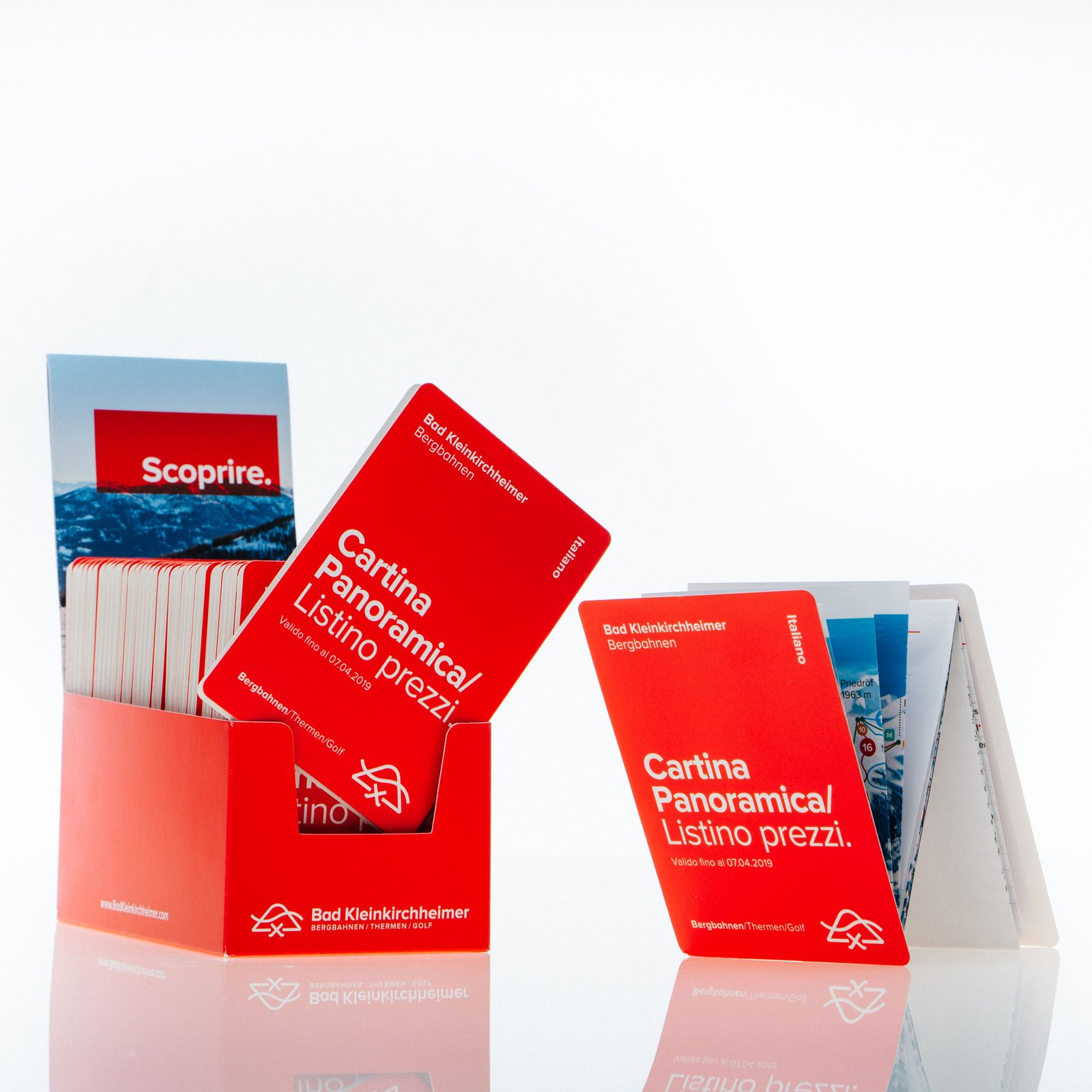 Dispenser mit Twin-Cards — verschiedene Ausführungen